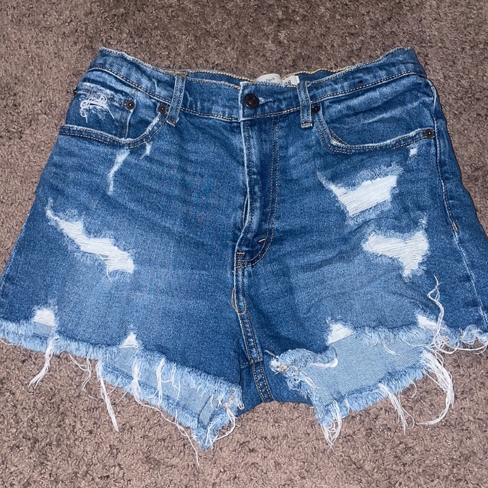 Abercrombie and Fitch Curve Love Hi Rise Short